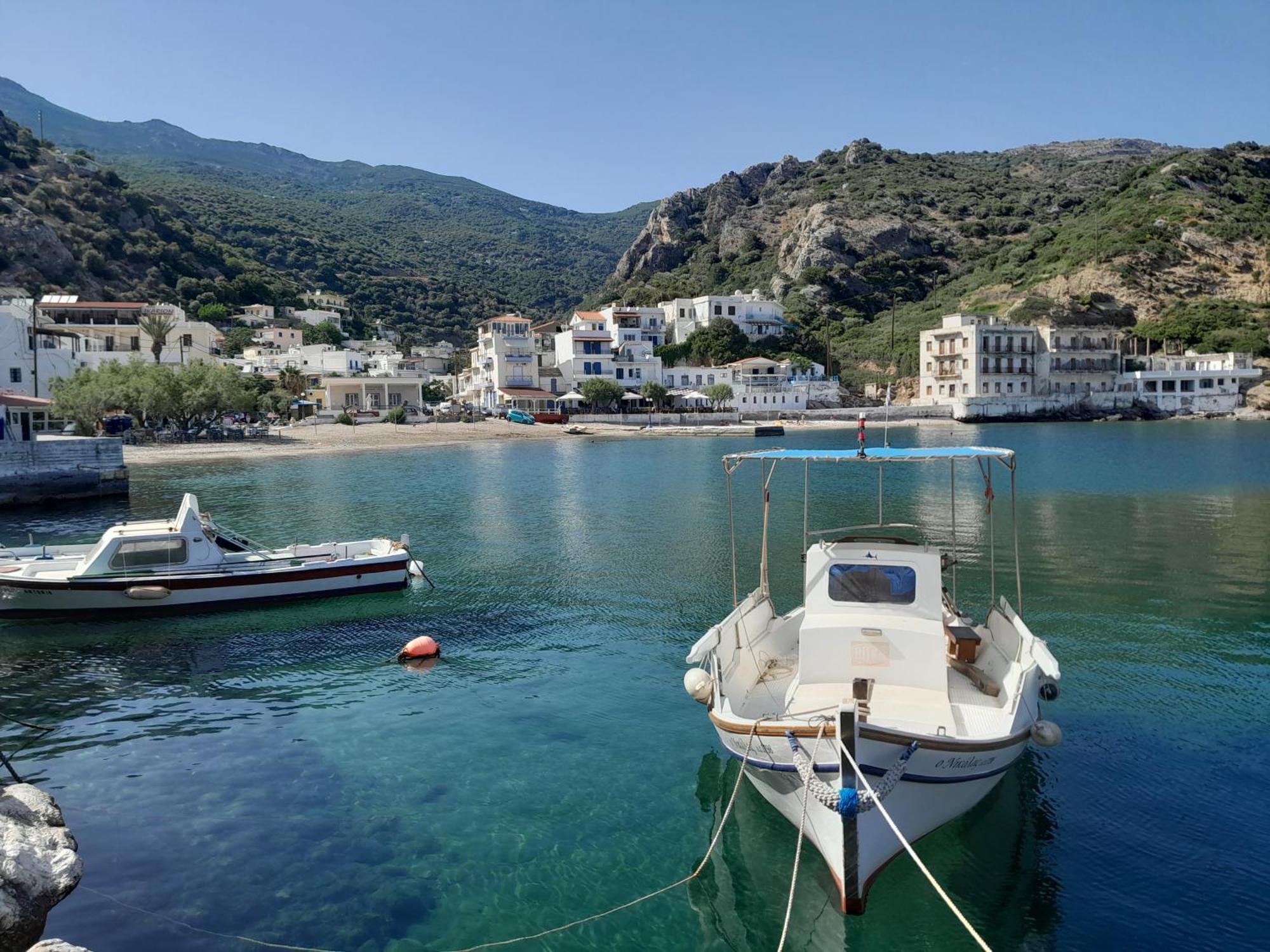 Lydia Mare Aparthotel Agios Kirykos  ภายนอก รูปภาพ