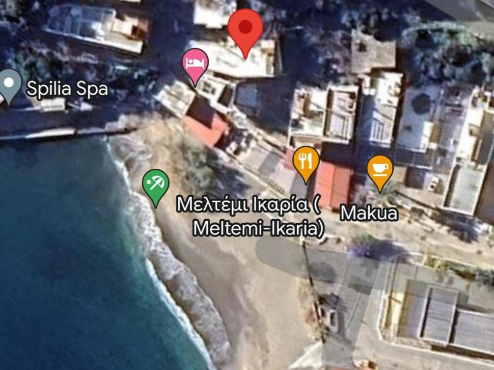 Lydia Mare Aparthotel Agios Kirykos  ภายนอก รูปภาพ