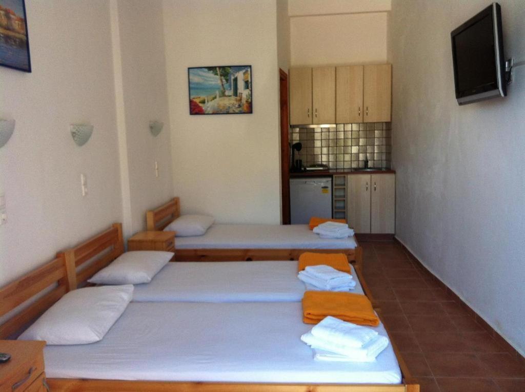 Lydia Mare Aparthotel Agios Kirykos  ห้อง รูปภาพ
