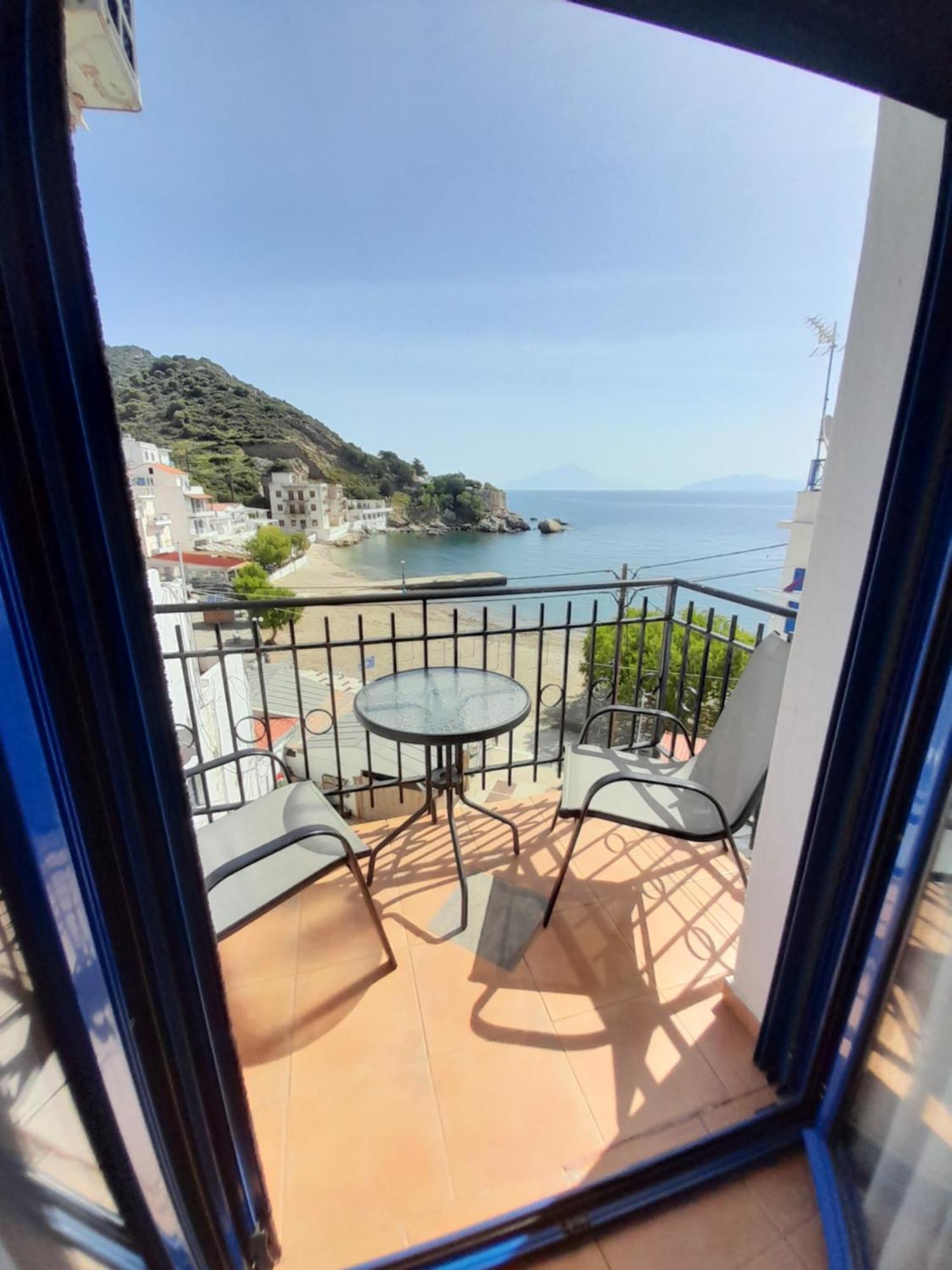 Lydia Mare Aparthotel Agios Kirykos  ภายนอก รูปภาพ