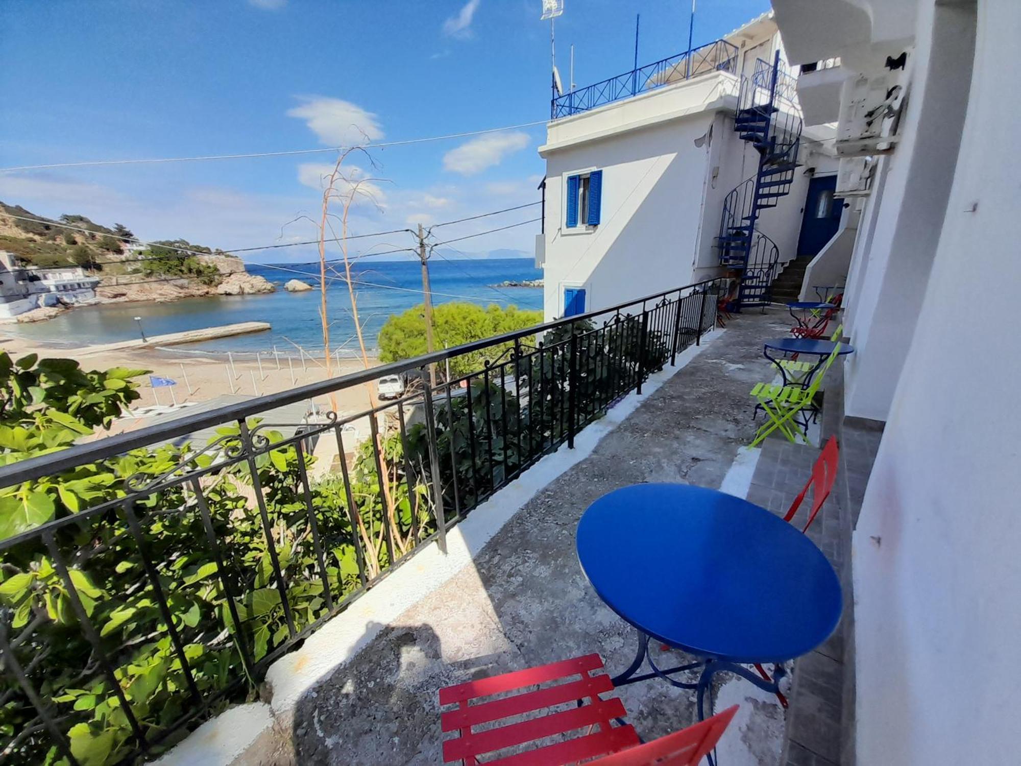 Lydia Mare Aparthotel Agios Kirykos  ภายนอก รูปภาพ