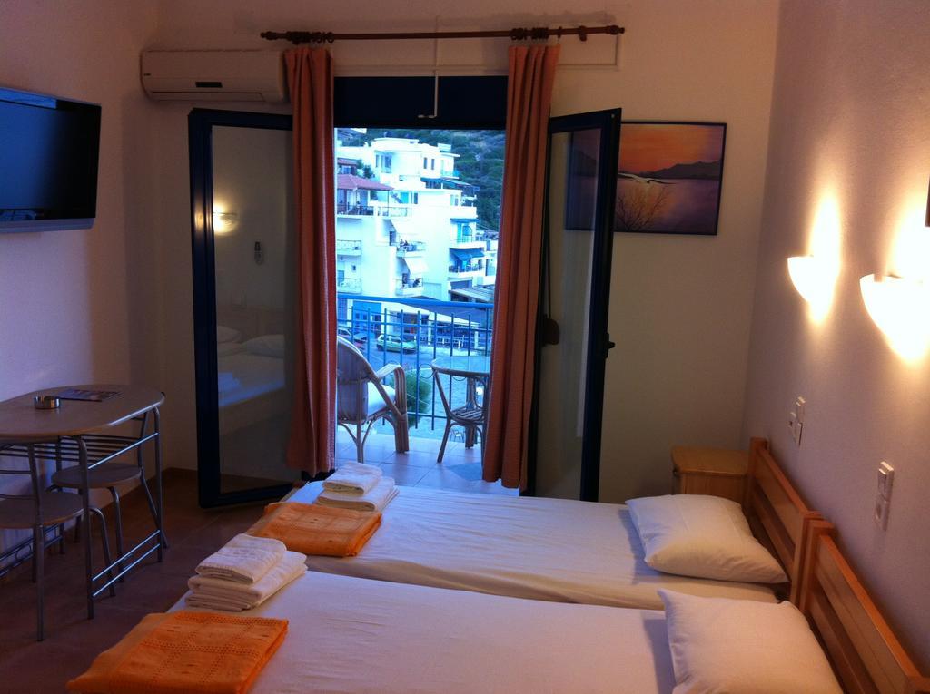 Lydia Mare Aparthotel Agios Kirykos  ภายนอก รูปภาพ