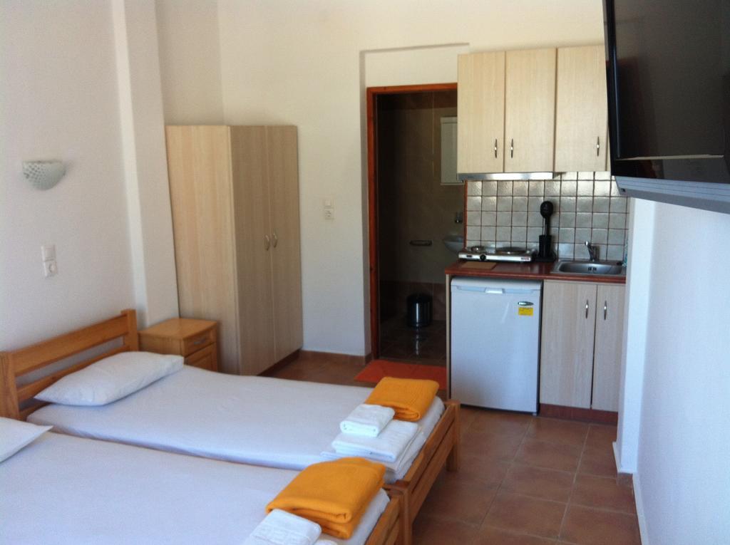Lydia Mare Aparthotel Agios Kirykos  ภายนอก รูปภาพ